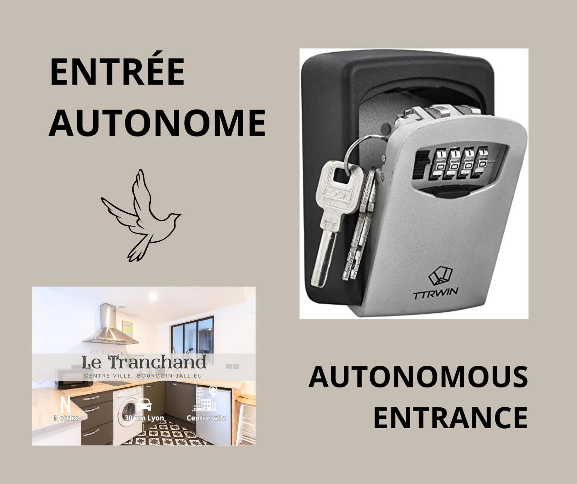Le Tranchand☆City Center☆Wifi Hd Bourgoin-Jallieu Eksteriør bilde